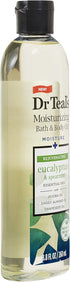 Dr. Teals Bath & Body Oil Gift Set (2 Pack, 8.8oz Ea.) - Rejuvenating Eucalyptus & Spearmint Blended with Pure Epsom Salt - Essential Oils Hydrate...