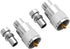 Anina PL259 Coaxial Connectors UHF Male Solder Connector Plug with Reducer for RG8 RG59 RG8x LMR-400 RG-213 Coaxial Cable Ham Radio Antenna Connec...