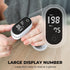 Fingertip Pulse Oximeter, Accurate Blood Oxygen Saturation Monitor (SpO2) and Pulse Rate (PR) Health Fitness Detector with AAA Batteries...