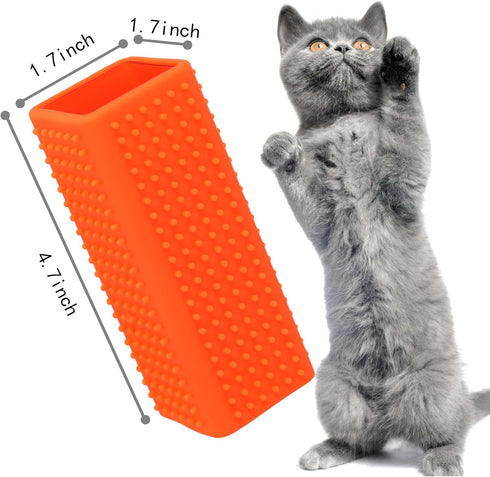 2pcs Pet Dog Cat Hair Remover, Pet Morning Block Brush,Hollow Silicone Cleaner Brush,Suitable for Pet,Interior,Furniture,Sofa...