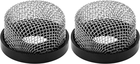Aerator Screen Strainer Mesh Stainless Steel 3/4"- 14 Compatible with Livewell & Baitwell Pump, MA-023 Screw on Industrial Plumbing Inline Straine...