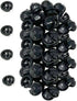 iMBAPrice NM95-100 (100-Pack) Black Button Push-In NM Cable Connector, 3/4 Trade Size, Fits 3/4-Inch Knock Outs, Black...