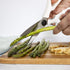 Rae Dunn Kitchen Scissors- Stainless Steel Kitchen Shears, Cooking Scissors for Cutting Meat, Chicken, Herbs and Produce with Blade Cover and Soft...