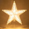Christmas Tree Topper Star Warm White Light Christmas Tree Decor for Christmas Holiday Home Fit for General Size Xmas Tree, 8.7 Inch...