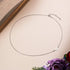 EVER FAITH 925 Sterling Silver Delicate Tiny Alphabet Initial 26 Letters Sideways Choker Necklace Jewelry for Women...