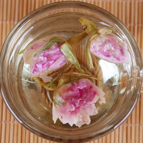 TooGet Fragrant Natural Pink Rose Buds Rose Petals Organic Dried Rosa Damascena Wholesale, Culinary Food Grade - 2 OZ...