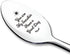 You are My Sunshine Spoon Engraved Inspirational Gift, Ice Cream Tea Coffee Cereal Lover Spoon Best Thanksgiving Christmas Birthday Friendship Gif...