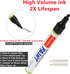 Paint Markers Paint Pen,Oil Based Waterproof Anti-UV Non-Toxic Permanent Ink, Medium Tip, Ideal for Craft Making, extra 2 fine tips, For Rock Pain...
