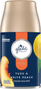 Glade Automatic Spray Refill, Air Freshener for Home and Bathroom, Yuzu & White Peach, Fresh Collection, 6.2 Oz...