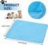 Dog Cooling Mat, Ice Silk Dog Cooling Mat, Washable & Portable Dog Cooling Pad, Safe & Non-Toxic Cooling Pad for Dog Cat, Cooling Dog Mat for Couc...