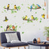 Robin Birds Wall Stickers Tree Branch Wall Decals Nursery Wall Art Decor for Kids Bedroom Living Room...