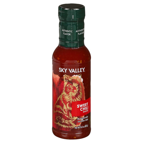 Sky Valley Sweet Chili Sauce - Mild Heat, Thai Sweet Chili Sauce, Used as Eggroll Sauce or Spring Roll Dipping Sauce, Gluten-Free, Non-GMO Verifie...