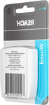 Reach Unflavored Waxed Dental Floss for Oral Care & Removal of Plaque & Food from Teeth & Gum Line, Accepted by The American Dental Association (A...