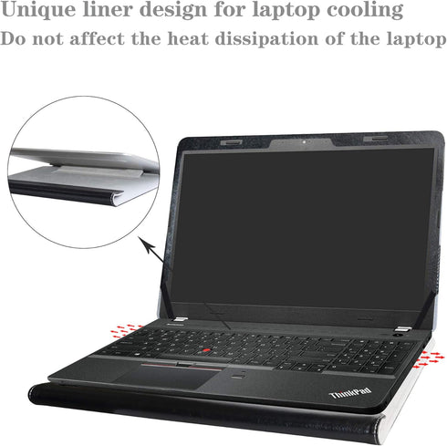 Alapmk Protective Case Cover for 15.6" Lenovo ThinkPad Edge E560 E560p E565 E550 E555 E550C/ThinkPad L580 L590 L570 L560 Laptop(Warning:Not fit th...
