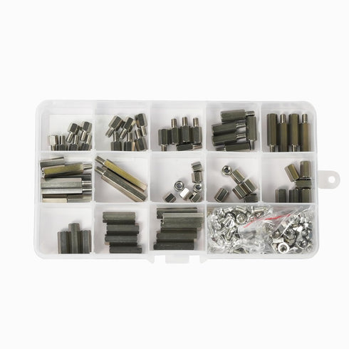 M4 Hex 304Stainless Steel Standoff Male Female Metric Thread Mount Spacer Screw Nut Bolt Motherboard Spacer Prototyping Accessories for PCB, Quadc...