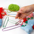 12 PCs Cable Stitch Holder for Knitting 6 Size Colorful Aluminum Yarn Stitches Holder Set Locking Knitting Needle Knitting Stitch Holders 6cm/9cm/...