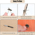 40Pcs Metal Brad Fasteners with Pull Rings Small Ring Fasteners Ring Pulls Handle for DIY Crafts Decoration Accessories...