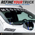 Universal Car Antenna Replacement | Short for Truck| 5 Inch Carbon Fiber | Antena para Carro | Fits Ram Ford F150 Antenna | Car Audio & Video Ante...