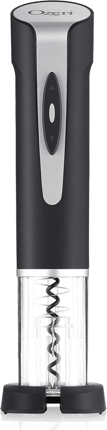 Ozeri Prestige II Cordless Electric Wine Bottle Opener with Foil Cutter...