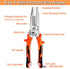 9 in 1 Wire Stripper Tool,Wire strippers,Wire Stripper Pliers Tool with Tail Cutter,Cable Cutters,CR-V Multifunctional Wire Stripping Crimping Too...
