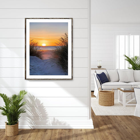 MXJSUA Diamond Art Painting Kits for Adults Landscape Sunset 5D Diamond Art Paint with Round Diamonds Full Drill Gem Art Painting Kit for Home Wal...