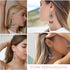 WEWAYSMILE 1 Box DIY 6 Pairs Earring Making Kit, Bohemian Feather Dream Catcher Earring Making Starter Kit with Enamel Charm Pendant, Earring Hook...