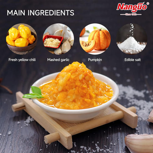 Nanguo Spicy Yellow Pepper Chili Sauce, 4.76 Oz...