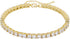 TOPGRILLZ Tennis Ankle Bracelet Gold Anklet Adjustable with Extension 14K Gold Plated Iced out Diamond 3-6mm Fashion Stylish Foot Jewelry for Wome...