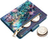 Small Wallets for Women Slim Minimalistfor Bifold Credit Card Holder for Pocket or Purse, Mandala...