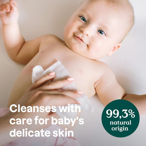 ATTITUDE Biodegradable Baby Wipes, Plant Based Unscented Diaper Wipes for Babies and Newborn, Dermatologically Tested, Vegan, 72 Count...