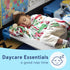 Cot Sheets for Daycare, Standard Size Daycare Cot Sheet, 23" x 51" Toddler Cot Sheets, Breathable Microfiber Sheet Cover for Preschool Nap Cot...