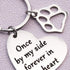 Dog Loss Sympathy Gift Pet Memorial Gifts For Dogs Cats Loss Of Pet Sympathy Crafts Keepsake Dog Cat Remembrance Gifts Angel With Paw Print Family...