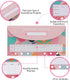 12pcs Cash Envelopes for Budgeting for A6 Budget Binder, 6-Holes Money Organizer for Cash for Cash Stuffing Envelopes...