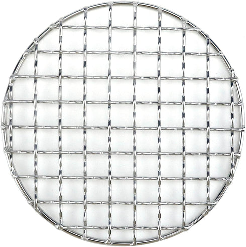 Cooling Rack Stainless Steel Metal Wire Rack Barbecue Carbon Baking Net Grill Square Cooling Rack 130×130mm/5.12×5.12in, Round...