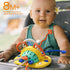 High Chair Toys with Suction Cup, Montessori Toys for 1 Year Old,Sensory Toys for Fine Motor Skills,Food Grade Silicone Pull String Activity Toy G...