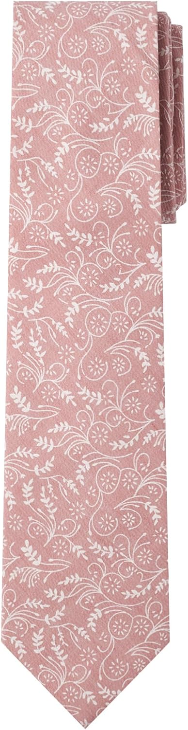 Jacob Alexander Men's Regular Floral Neck Tie...