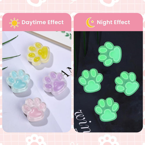 TXIN 8 Pcs Diamond Art Painting Magnet Cover Minder, Paw Shape Diamond Picture Magnetic Holder Locator, Cross Stitch Diamond Picture Fixator with ...