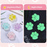 TXIN 8 Pcs Diamond Art Painting Magnet Cover Minder, Paw Shape Diamond Picture Magnetic Holder Locator, Cross Stitch Diamond Picture Fixator with ...
