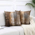 ONELZ Brown Throw Pillows and Grey Throw Pillows Decorative Pillow Covers for Couch Two Sides Printed, Fashion Style Zippered Cushion 18 X 18 Pill...