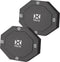 NVX FRING68 2 Piece Universal 6x8” Self Adhesive Foam Speaker Ring Kit with Foam Base Pad...