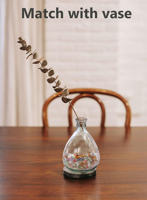Decorative Tumbled Gravel Chakra Colorful Crystals Chip Polished Bulk Natural Gem Aquarium Gravel Rocks Pebbles Fish Tank Gravel Vase Filler Succu...