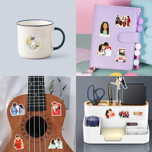55pcs High School Musical Stickers Decals for Laptops Water Bottles Toys and Gifts for Teens,Girls,Perfect for Laptop,Phone,Skateboard,Travel...