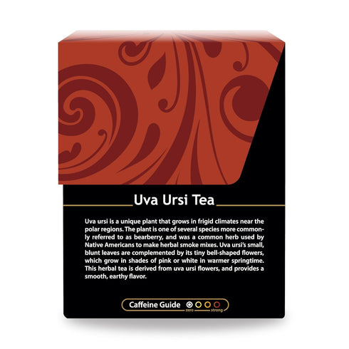 Buddha Teas - Uva Ursi Tea - Herbal Tea - Natural Boost of Vitamins, Minerals, & Antioxidants - Clean Ingredients - Caffeine Free - OU Kosher - Gl...