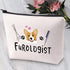 Furologist Funny Puppy Stylist Cute Dog Groomer Cosmetic Bag Dog Groomer Survival Kit Zipper Pouch Pet Grooming Gifts...