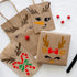 64 Pieces Small Christmas Stencils Reusable, Christmas Ornament Stencils Xmas Holiday Stencils 3X3 Inch Christmas Stencils for Painting on Wood DI...