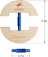 Cowboy Hat Stretcher,Large Size 7 1/2" to 10 5/8"-Colourful Adjustable Buckle Heavy Duty (Large, Blue)...