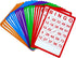 Yuanhe 100 Bingo Cards Resuable Bingo Paper Game Cardstock Bulk, 5 Colors...