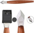 Marking Knife with Plastic Protector, Marking Gauge Woodworking, Premium Woodworking Tool with High Speed Steel Sharp Blade, Beautiful Rose Wood H...