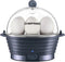 Chefman Electric Egg Cooker Boiler, Rapid Poacher, Food & Vegetable Steamer, Quickly Makes Up To 6, Hard, Medium or Soft Boiled, Poaching/Omelet T...