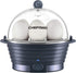 Chefman Electric Egg Cooker Boiler, Rapid Poacher, Food & Vegetable Steamer, Quickly Makes Up To 6, Hard, Medium or Soft Boiled, Poaching/Omelet T...